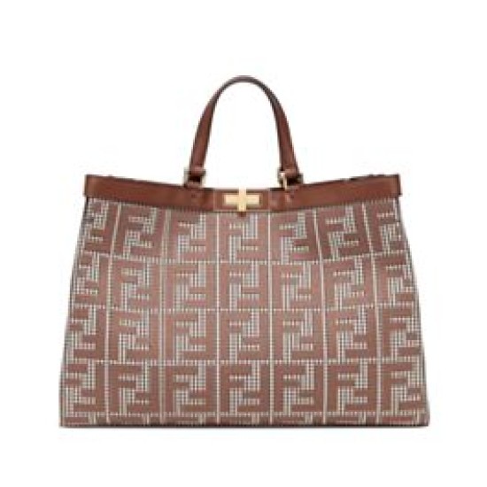 Replicas Bolso Fendi X-Tote 8BH374 Café Baratos España