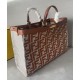 Replicas Bolso Fendi X-Tote 8BH374 Café Baratos España