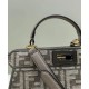 Replicas Fendi Peekaboo ISeeU Pequeño 8BN327 Gris Baratos España