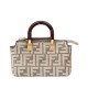 Replicas Fendi By The Way Mini 8BS0676 Gris Baratos España