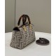 Replicas Fendi By The Way Mini 8BS0676 Gris Baratos España