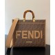 Replicas Fendi Sunshine Large 8BH372 Albaricoque Baratos España