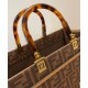 Replicas Fendi Sunshine Large 8BH372 Albaricoque Baratos España