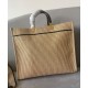 Replicas Bolso tote mediano Fendi Sunshine 8BH386 Albaricoque Baratos España