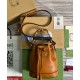 Replicas Gucci Diana Mini Bucket Bag 724667 Café Baratos España