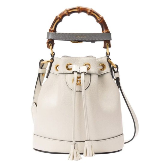 Replicas Gucci Diana Mini Bolso Cubo 724667 Blanco Baratos España