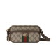 Replicas Gucci Ophidia Mini Bolso 722557 Café Oscuro Baratos España