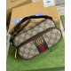 Replicas Gucci Ophidia Mini Bolso 722557 Café Oscuro Baratos España