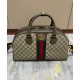 Replicas Gucci Savoy Medium Bowling Bag 723309 Café Oscuro Baratos España