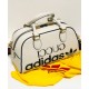 Replicas Gucci x adidas Mini Duffle Bag 702397 Crema Baratos España