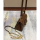 Replicas Gucci Horsebit 1955 Mini Bolso 703848 Café Baratos España