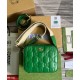 Replicas Gucci GG Matelasse Bolso de Hombro 702234 Verde Baratos España