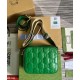 Replicas Gucci GG Matelasse Bolso de Hombro 702234 Verde Baratos España