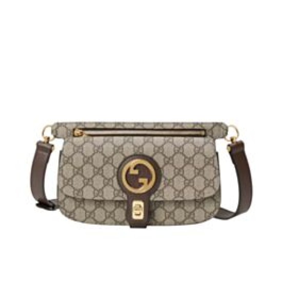 Replicas Riñonera Gucci Blondie 718154 Café Oscuro Baratos España