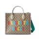 Replicas Gucci Exquisite Gucci Small Tote Bag 680956 Café oscuro Baratos España