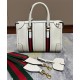 Replicas Bolso pequeño de lona con asa superior Gucci 715772 Blanco Baratos España