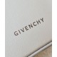 Replicas Givenchy Mini bolso bombonera recortado Crema Baratos España