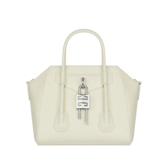 Replicas Bolso Mini Antigona Lock De Givenchy Crema Baratos España