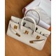 Replicas Hermes Birkin 42 Togo Bolso de mano blanco Baratos España