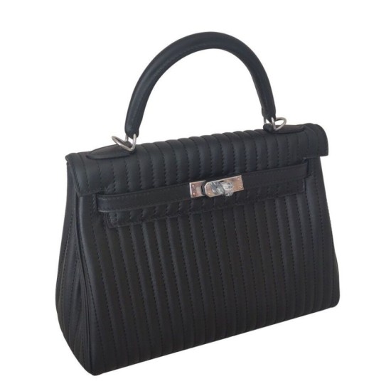 Replicas Hermes Mille Gateaux Kelly Swift 25 Negro Baratos España