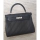 Replicas Hermes Mille Gateaux Kelly Swift 25 Negro Baratos España