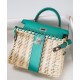 Replicas Hermes Kelly Picnic Mini Osier / Swift Vert Verone Verde Baratos España