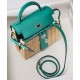 Replicas Hermes Kelly Picnic Mini Osier / Swift Vert Verone Verde Baratos España