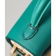 Replicas Hermes Kelly Picnic Mini Osier / Swift Vert Verone Verde Baratos España