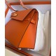 Replicas Hermes Kelly II Sellier 25 Epsom bolso de hombro naranja Baratos España