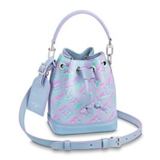 Replicas Bolso Louis Vuitton Nano Noe M81626 Azul Baratos España