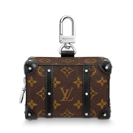 Replicas Louis Vuitton Monogram Soft Trunk Pouch M00753 Negro Baratos España