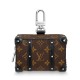 Replicas Louis Vuitton Monogram Soft Trunk Pouch M00753 Negro Baratos España