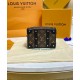 Replicas Louis Vuitton Monogram Soft Trunk Pouch M00753 Negro Baratos España