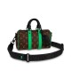 Replicas Bolsa Louis Vuitton Keepall Bandouliere 25 M46249 Verde Baratos España