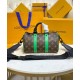 Replicas Bolsa Louis Vuitton Keepall Bandouliere 25 M46249 Verde Baratos España