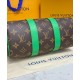 Replicas Bolsa Louis Vuitton Keepall Bandouliere 25 M46249 Verde Baratos España