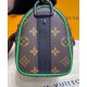 Replicas Bolsa Louis Vuitton Keepall Bandouliere 25 M46249 Verde Baratos España