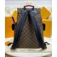 Replicas Mochila Louis Vuitton Christopher MM M46272 Púrpura Baratos España