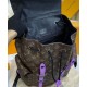 Replicas Mochila Louis Vuitton Christopher MM M46272 Púrpura Baratos España