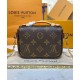 Replicas Bolso Louis Vuitton Micro Metis M81267 Marrón Baratos España