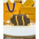 Replicas Bolso Louis Vuitton Soft Trunk M81580 Marrón Baratos España