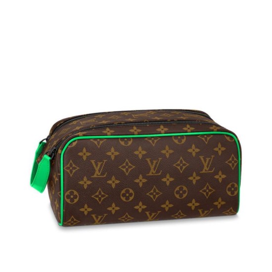 Replicas Neceser Louis Vuitton Dopp Kit M46253 Verde Baratos España