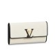 Replicas Monedero Louis Vuitton Capucines M81305 Crema Baratos España