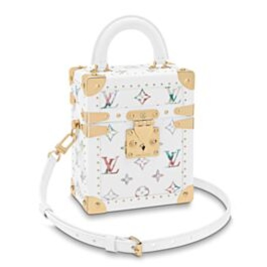 Replicas Louis Vuitton Camera Box Bag M10077 Blanco Baratos España