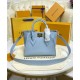 Replicas Bolso Louis Vuitton On My Side PM M59432 Azul Baratos España