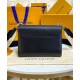 Replicas Bolso Louis Vuitton Twist MM M20680 Negro Baratos España