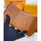 Replicas Cartera Louis Vuitton LV Pont 9 Compact M81393 Café Baratos España