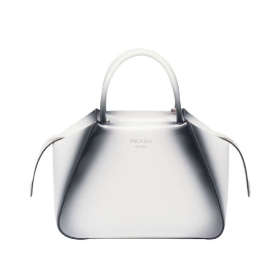 Replicas Prada Bolso pequeño cepillado Prada Supernova 1BA366 Crema Baratos España