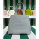 Replicas Prada Bolso Tote Mediano 1BG384 Gris Baratos España