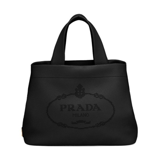 Replicas Prada Bolso Tote Mediano 1BG384 Negro Baratos España